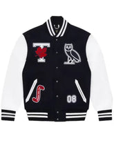 The University Of Toronto Black Ovo Varsity Jackets